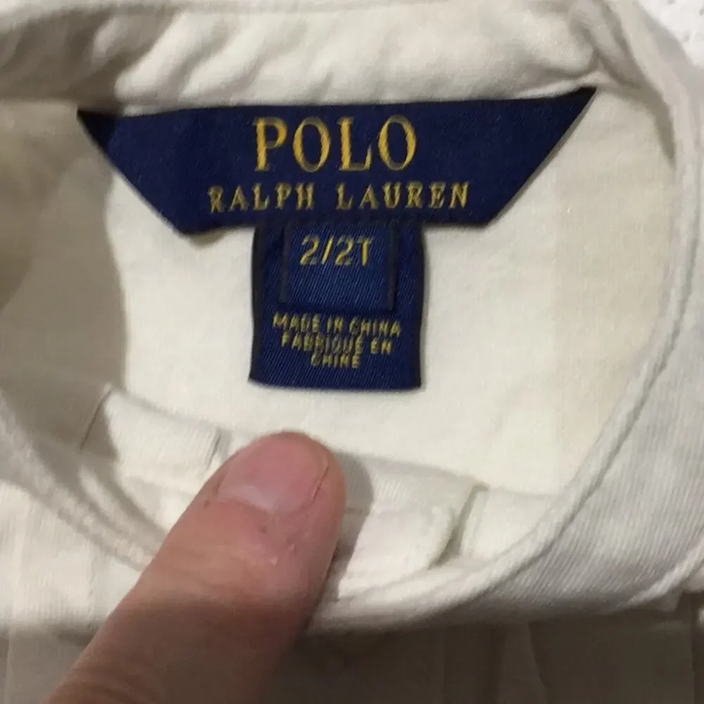 Ralph Lauren 2T knit cream blouse worn once